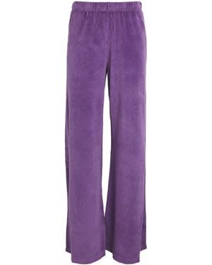 Suzie Kondi Cotton-Blend Zephyra Joggers - Purple