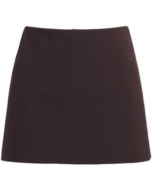 Skims Jersey Mini Skort - Brown