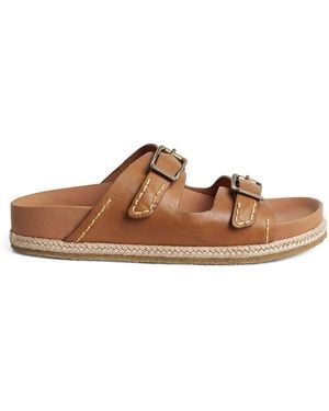 Polo Ralph Lauren Leather Turbach Sandals - Brown