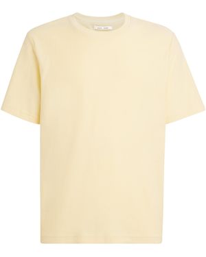 Samsøe & Samsøe Organic Cotton-Blend Odin T-Shirt - Natural
