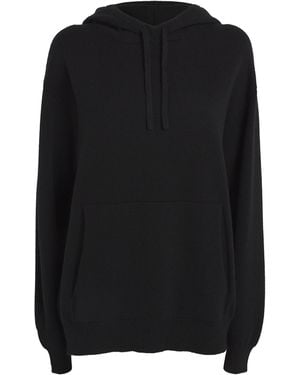 Harrods Cashmere Hoodie - Black