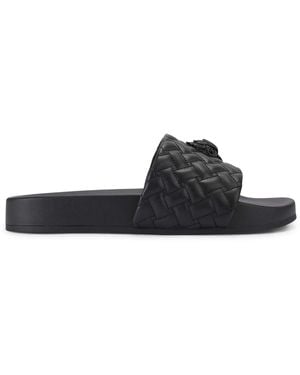 Kurt Geiger Meena Eagle Slides - Black