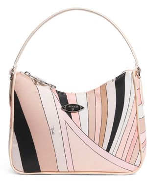 Emilio Pucci Iride Print Yummy Shoulder Bag - Pink