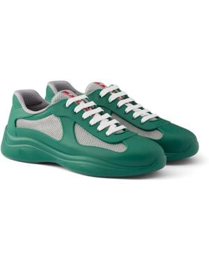 Prada Rubber America's Cup Trainers - Green
