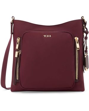 Tumi Nylon Voyageur Tyler Cross-Body Bag - Purple