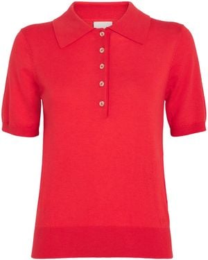 Varley Toni Polo Shirt - Red