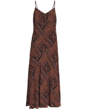 PAIGE Printed Viejo Maxi Dress - Brown