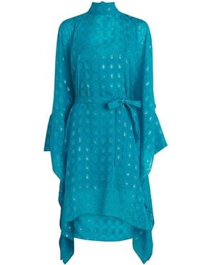 Taller Marmo Geometric Mini Dress - Blue