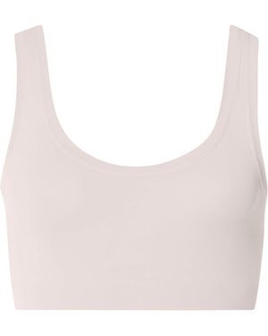 Hanro Touch Feeling Crop Top - White