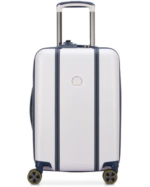 Delsey Cadence Expandable Hard Cabin Suitcase - Blue