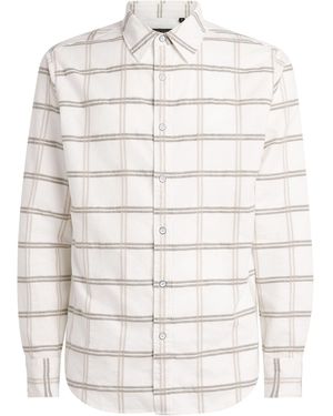 Rag & Bone Cotton Check Shirt - White