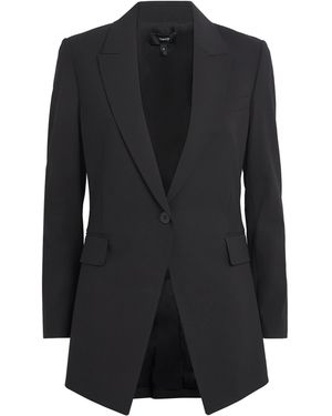 Theory Good Wool Etiennette Blazer - Black