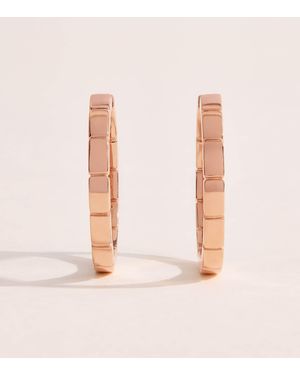 Anita Ko Bunny Hoop Earrings - Pink