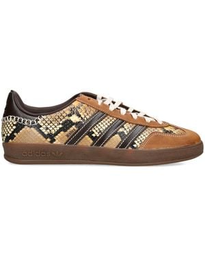 adidas X Wales Bonner Snake Gazelle Trainers - Brown