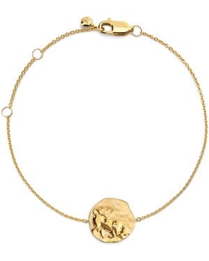 Monica Vinader Vermeil Taurus Zodiac Bracelet - Metallic