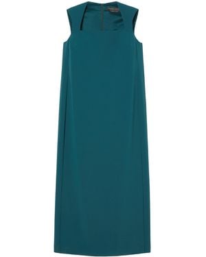 Marina Rinaldi Embellished Reflex Maxi Dress - Green