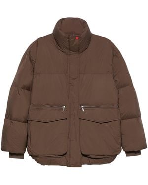 MAX&Co. Quilted Down Jacket - Brown