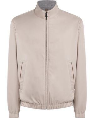 Canali Reversible Hybrid Jacket - Natural