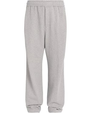 WOOYOUNGMI Cotton Side-Stitch Sweatpants - Gray