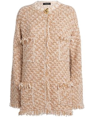 Fabiana Filippi Sequin Tweed Jacket - Natural