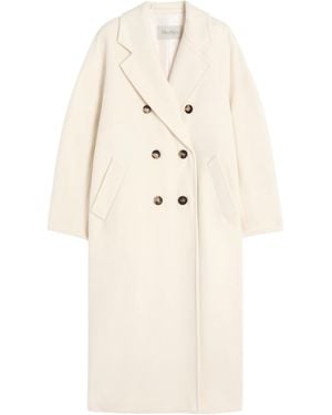 Max Mara Virgin Wool-Cashmere Madame Icon Coat - Natural