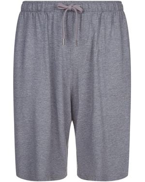 Derek Rose Basel Lounge Shorts - Blue