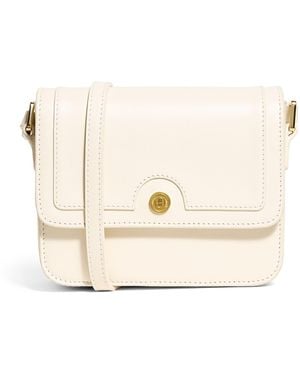 Harrods Leather Camera Bag - Natural