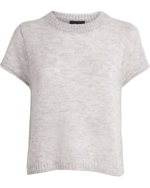ME+EM Wool-Cashmere-Silk Sweater - White