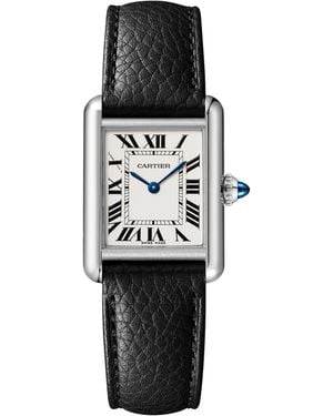 Cartier Small Steel Tank Must Watch - Black