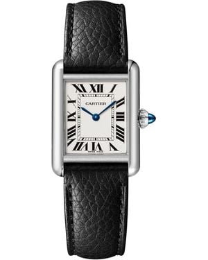 Cartier Small Steel Tank Must Watch - Black