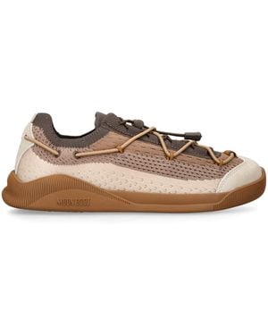 Moon Boot Knitted Moonlight Trainers - Brown