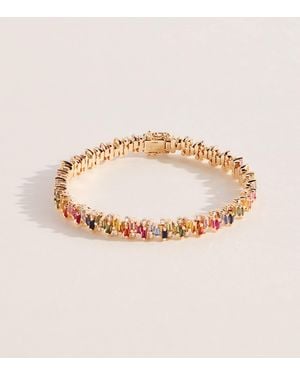 Suzanne Kalan And Sapphire Shimmer Tennis Bracelet - Pink
