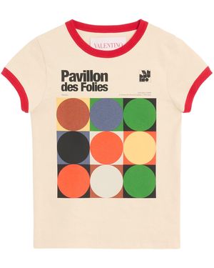 Valentino Pavillon Des Folies T-Shirt - Pink