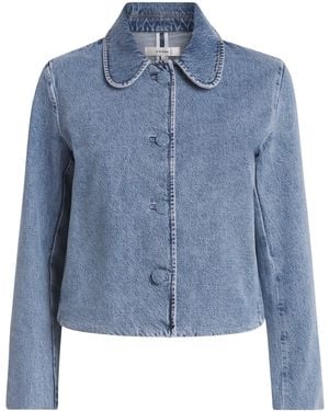 FRAME The Palm Denim Jacket - Blue