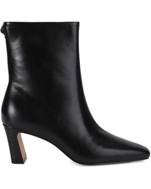 Kurt Geiger Leather Billy Ankle Boots - Black