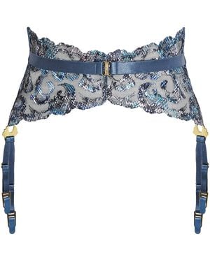 Bordelle Siren Suspender - Blue
