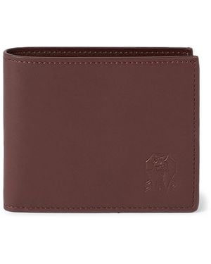 Brunello Cucinelli Leather Wallet - Purple