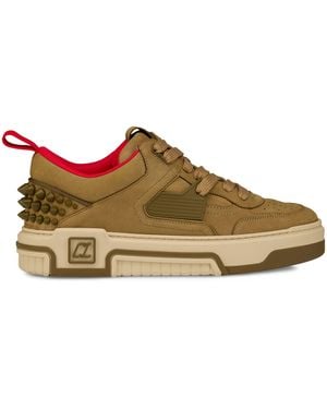 Christian Louboutin Astroloubi Leather Sneakers - Brown