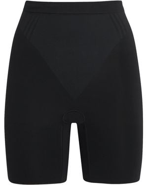 Spanx Sculpt Gofigure Mid-Thigh Shorts - Black