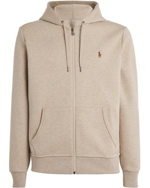 Polo Ralph Lauren Technical Zip-Up Hoodie - Natural