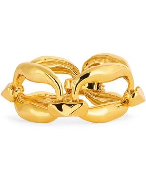 Alexis Plated Molten Link Bracelet - Metallic