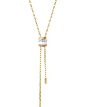 Boucheron Mixed And Diamond Quatre Edition Necklace - Metallic