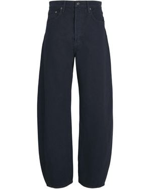 Agolde Luna Pierced Tapered Jeans - Blue