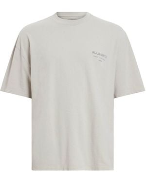 AllSaints Organic Cotton Xander T-Shirt - White