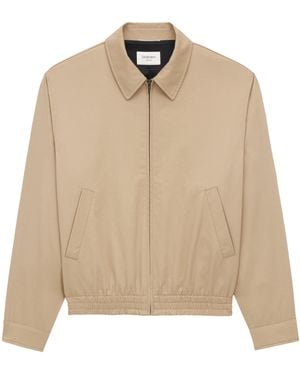 Saint Laurent Twill Jacket - Natural