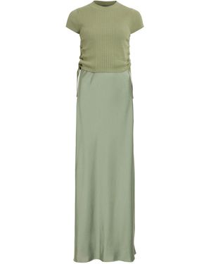 AllSaints Hayes 2-In-1 Maxi Dress - Green