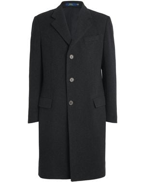 Polo Ralph Lauren Crombie Overcoat - Black