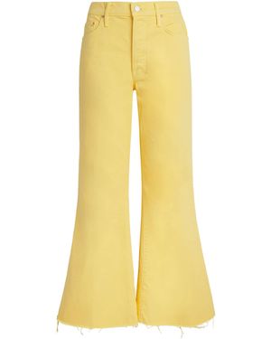 Mother The Tomcat Roller Fray Jeans - Yellow