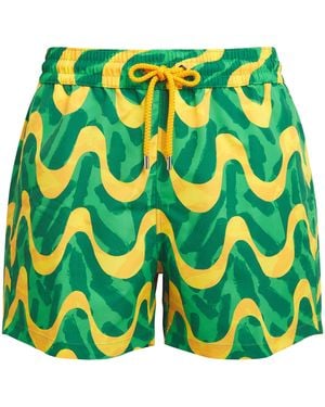 Frescobol Carioca X John Booth Sport Swim Shorts - Green