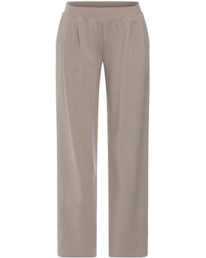 Hanro Stretch-Cotton Natural Living Pants - Grey
